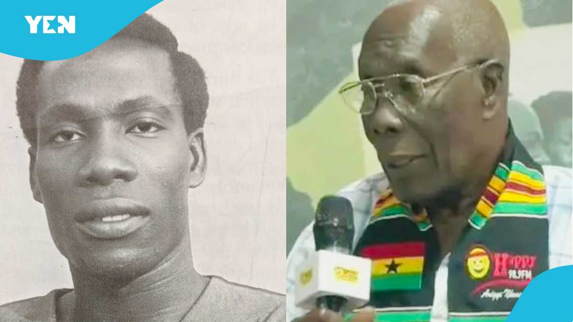 Wilberforce Mfum, Ghana football, Black Stars, football legend, Asante Kotoko. Wilberforce Mfum, Ghana football, Black Stars, football legend, Asante Kotoko.