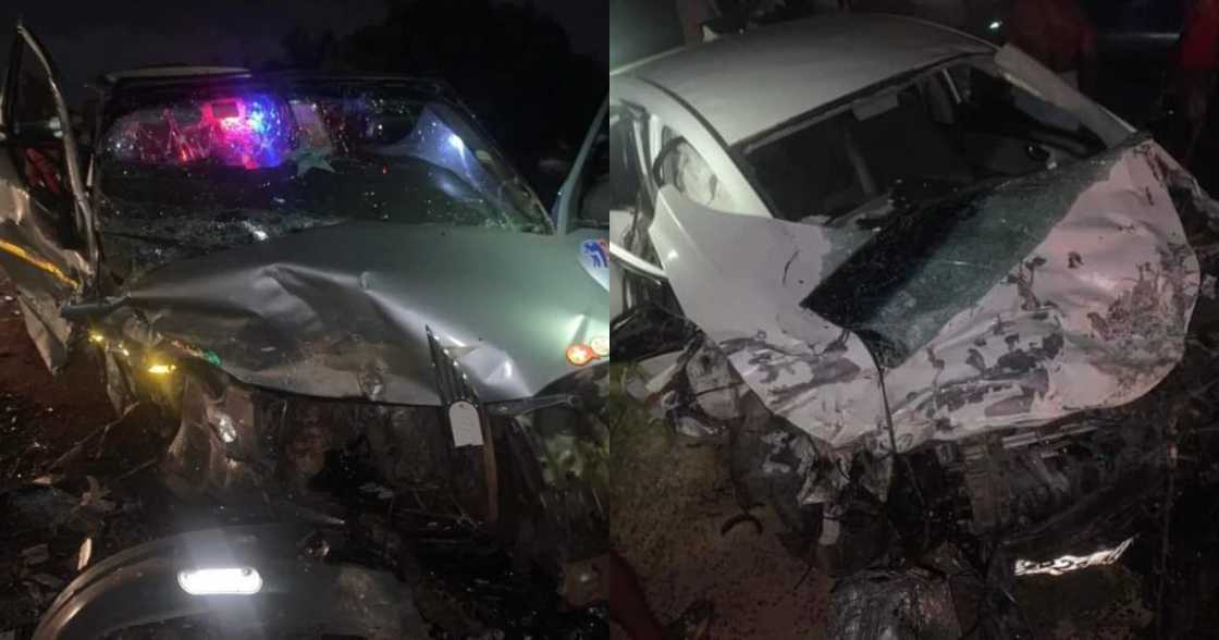 2 people dead in gory accident at Akyem Tafo