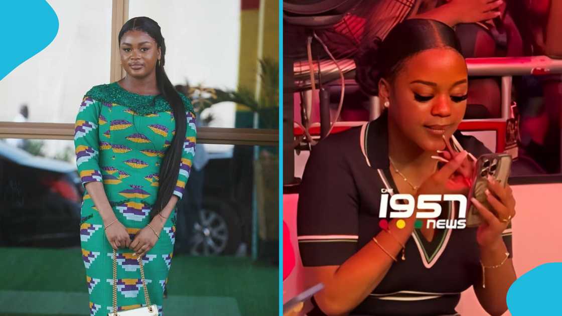 Farida Mahama, John Mahama, makeup, touch up makeup, Mahama's daughter, Shy Farida Farida Mahama, John Mahama, makeup, touch up makeup, Mahama's daughter, Shy Farida
