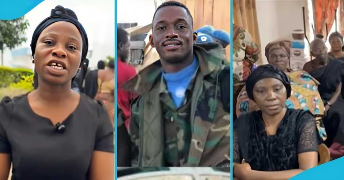 late sergeant, late sergeant ernest mensah addo, ernest mensah sister in law, sister-in-law, ernest mensah wife, ghana, GAF helicopter