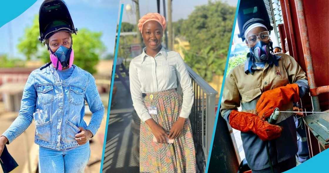 Zeliha Tiyumba Alhassan, the talented female welder from Ghana