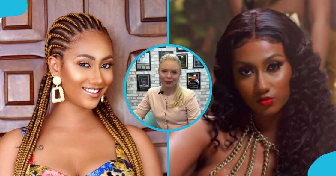 Hajia4Reall and her lawyer Hajia4Reall and her lawyer