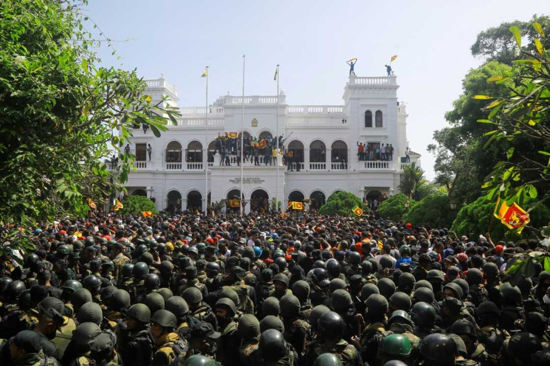 Mudalige helped spearhead a siege of government buildings in Colombo that saw once-loved strongman Gotabaya Rajapaksa chased into a humiliating exile Mudalige helped spearhead a siege of government buildings in Colombo that saw once-loved strongman Gotabaya Rajapaksa chased into a humiliating exile