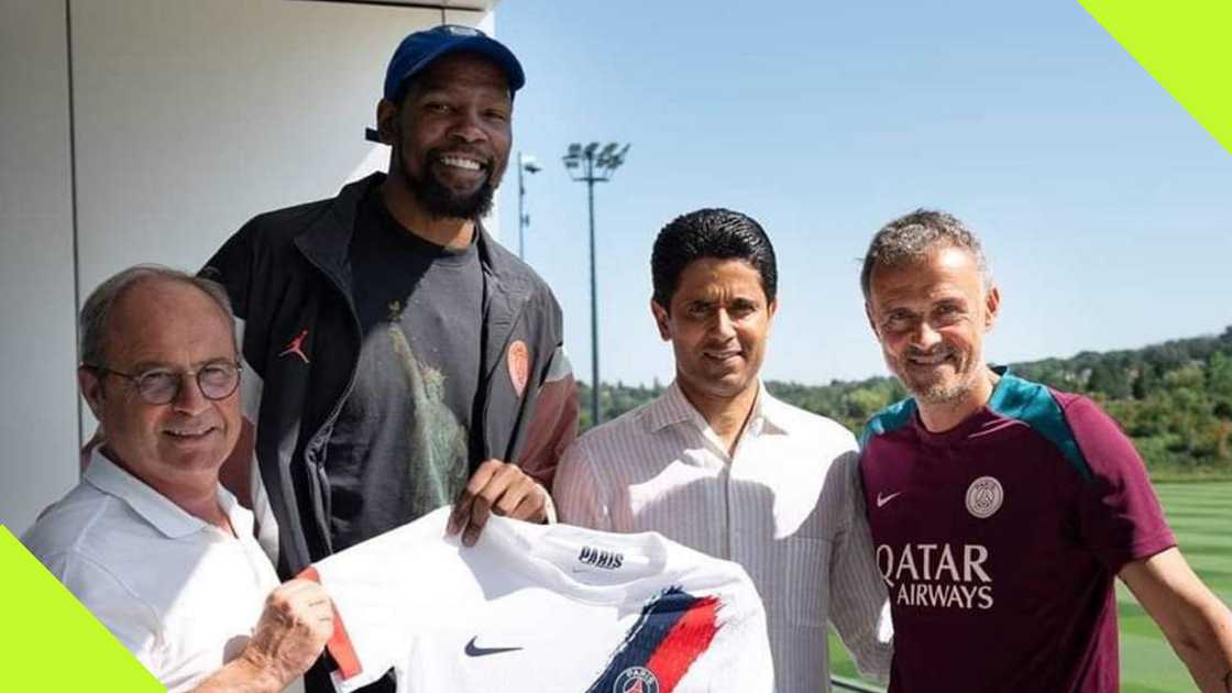 Kevin Durant: NBA Superstar buys stake in Ligue 1 champs Paris Saint-Germain Kevin Durant: NBA Superstar buys stake in Ligue 1 champs Paris Saint-Germain