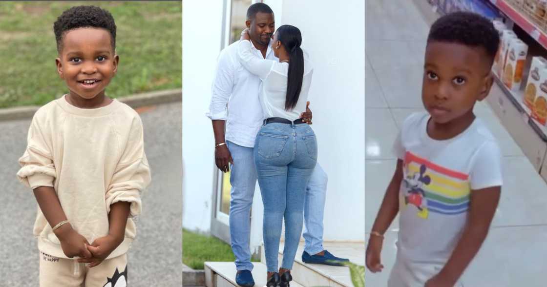 Gifty Dumelo and her son Gifty Dumelo and her son