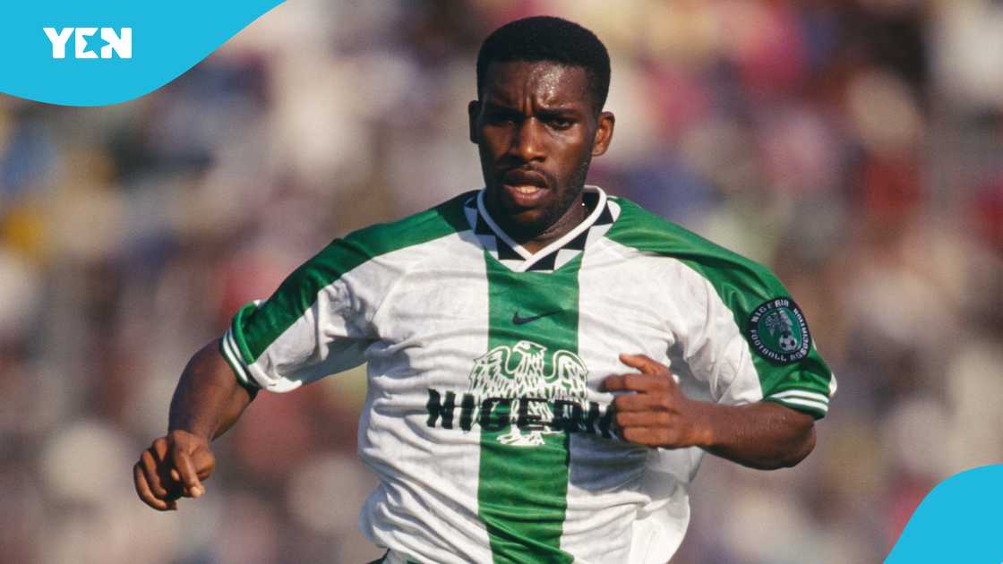 Austin Jay Jay Okocha, Super Eagles, 1996 Olympic Games, 1994 AFCON, Tony Yeboah, Abedi Pele.