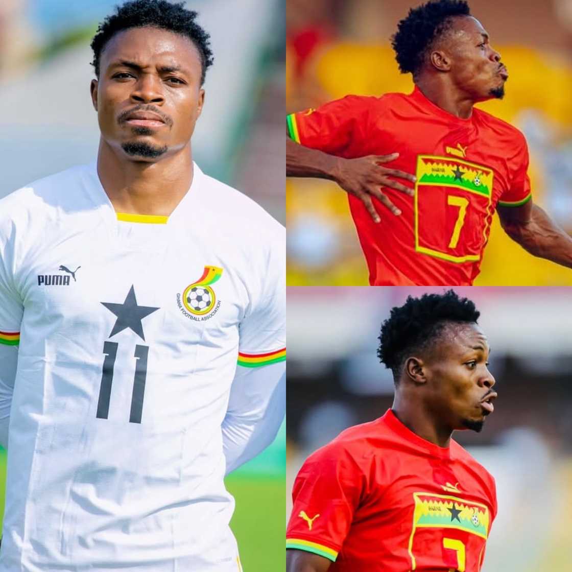 Jerry Afriyie scored on his Ghana Black Stars debut in the Ghana 1 Niger 2 AFCON 2025 qualifier at the Accra Sports Stadium on November 18, 2024 Jerry Afriyie scored on his Ghana Black Stars debut in the Ghana 1 Niger 2 AFCON 2025 qualifier at the Accra Sports Stadium on November 18, 2024