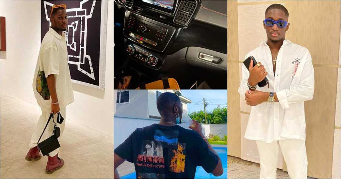 Saahene Osei: Despite's Fresh Son Drops 10 Photos Showing off Luxury Car in Beautiful House with Swimming Pool Saahene Osei: Despite's Fresh Son Drops 10 Photos Showing off Luxury Car in Beautiful House with Swimming Pool