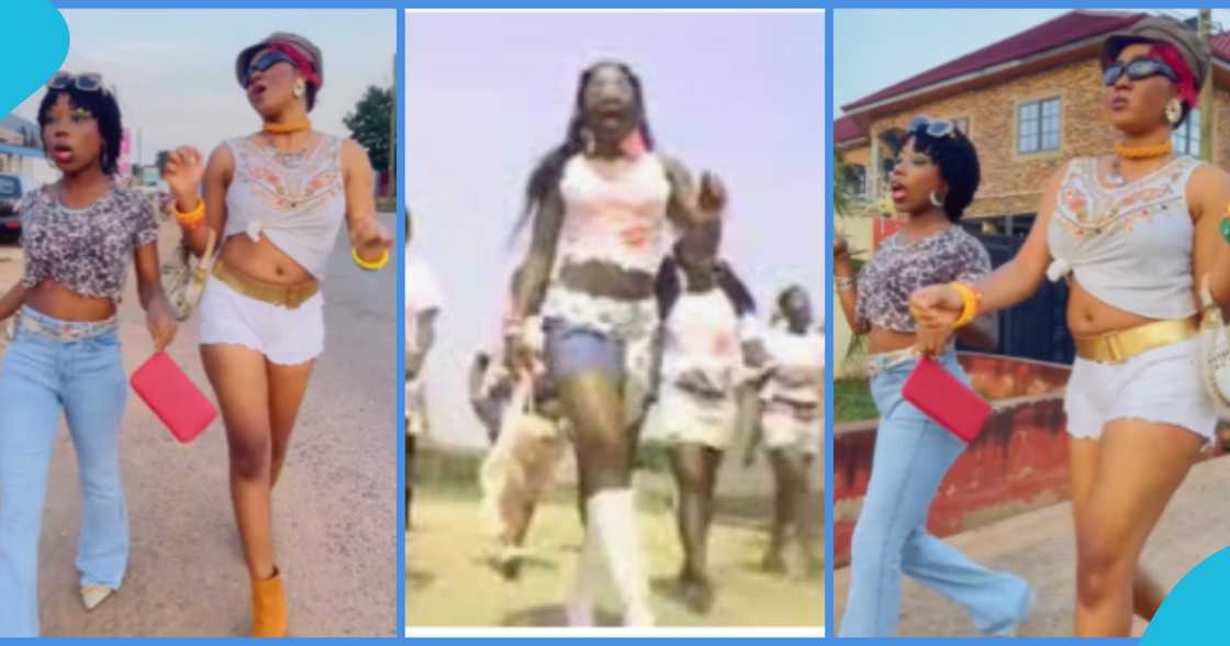TikTok Stars Erkuah Official and Jackline Mensah Remake Mzbel's 16 Years Music Video, Peeps React: "So Cool" TikTok Stars Erkuah Official and Jackline Mensah Remake Mzbel's 16 Years Music Video, Peeps React: "So Cool"