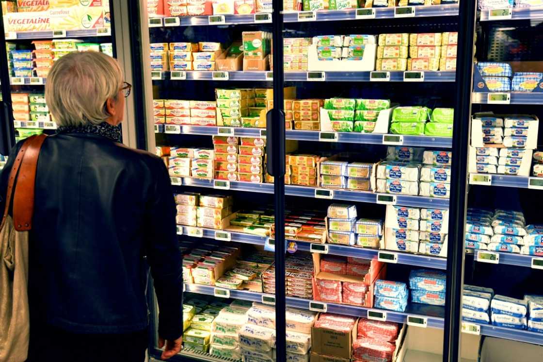 Food prices soared almost 12 percent in France in October Food prices soared almost 12 percent in France in October