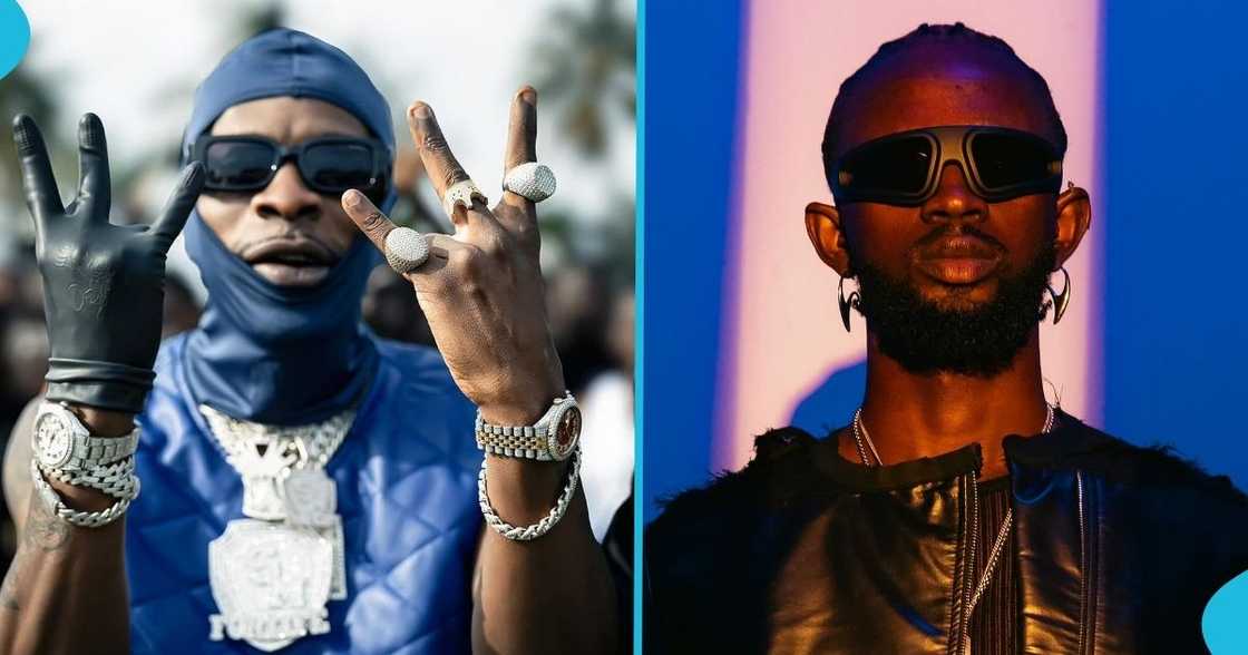 Shatta Wale, Black Sherif, Blacko, Dancehall King, star a beef Shatta Wale, Black Sherif, Blacko, Dancehall King, star a beef