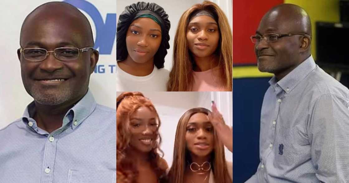 Ken Agyapong's Daughters Show Off Their Natural Beauty in No-Makeup Video; Fans Scream Wow Ken Agyapong's Daughters Show Off Their Natural Beauty in No-Makeup Video; Fans Scream Wow