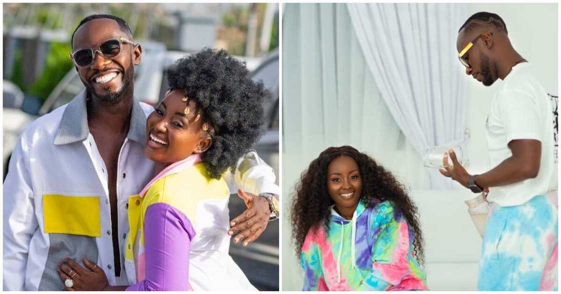 Okyeame Kwame Drops Romantic Message To Celebrate Wife's Birthday; Promises To Love Her In Another Life