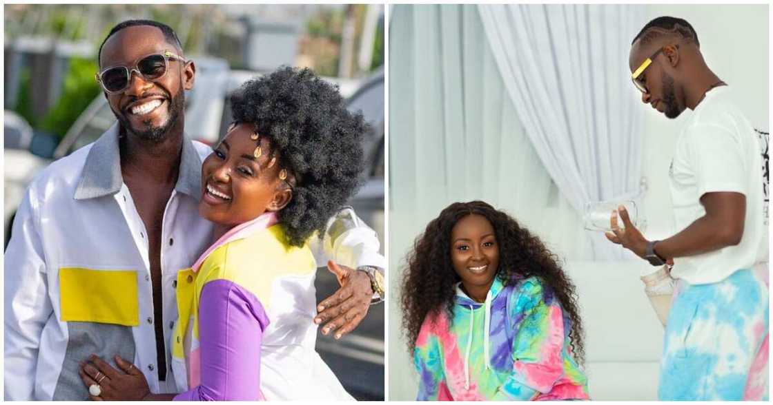 Okyeame Kwame Drops Romantic Message To Celebrate Wife's Birthday; Promises To Love Her In Another Life Okyeame Kwame Drops Romantic Message To Celebrate Wife's Birthday; Promises To Love Her In Another Life