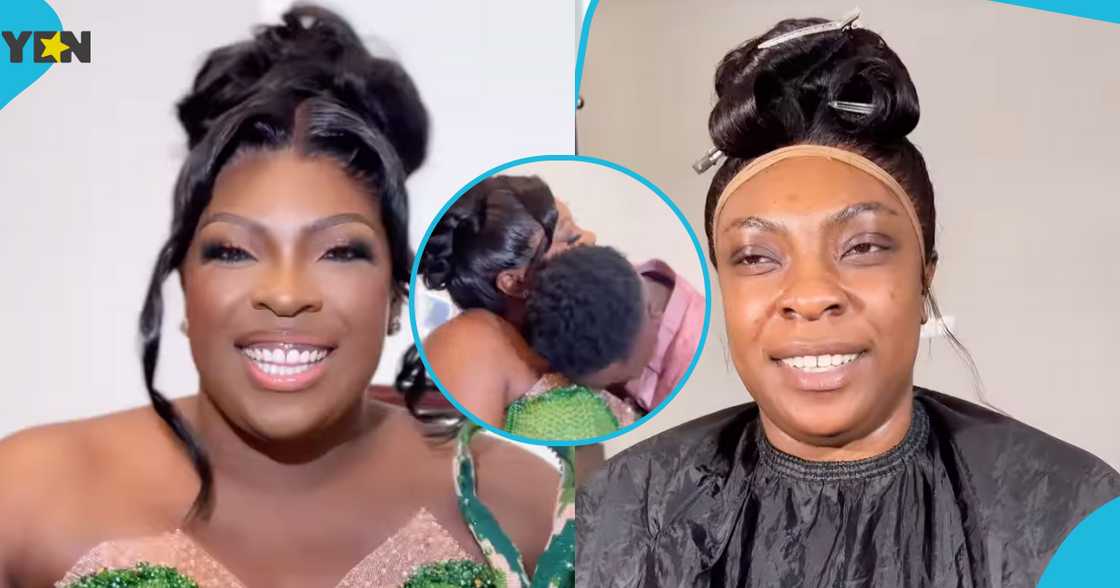 Ghanaian bride Priscilla and her son in pics Ghanaian bride Priscilla and her son in pics