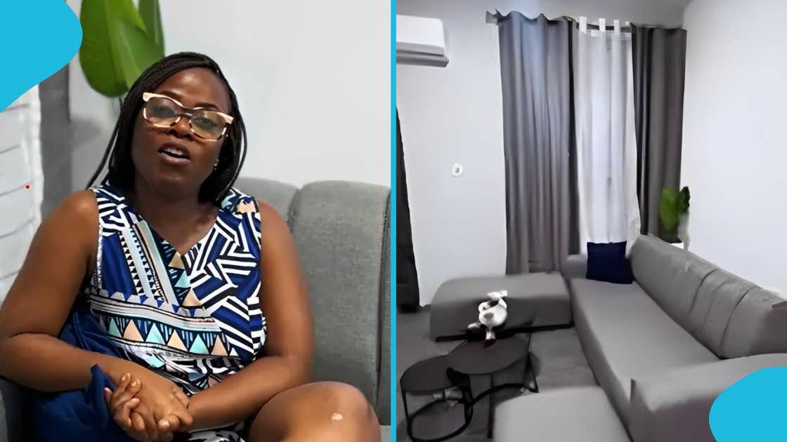 Ghanaian YouTuber, Sherryl, MyLifeasSherryl, Building in Ghana, Two-bedroom apartment, Renting in Ghana, Landlord in Ghana. Ghanaian YouTuber, Sherryl, MyLifeasSherryl, Building in Ghana, Two-bedroom apartment, Renting in Ghana, Landlord in Ghana.