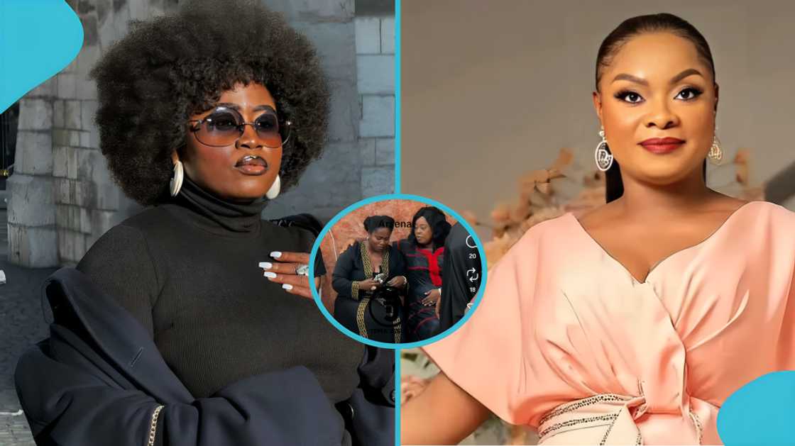 Lydia Forson, Beverly Afaglo, Ghanaian actress, emotional tribute, Choirmaster of Praye, social media reactions, Ghanaian movie industry