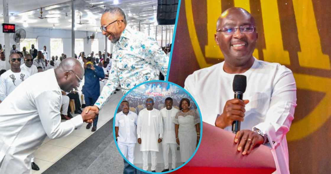 Bawumia marks Easter Sunday with Owusu-Bempah and Maker's House.