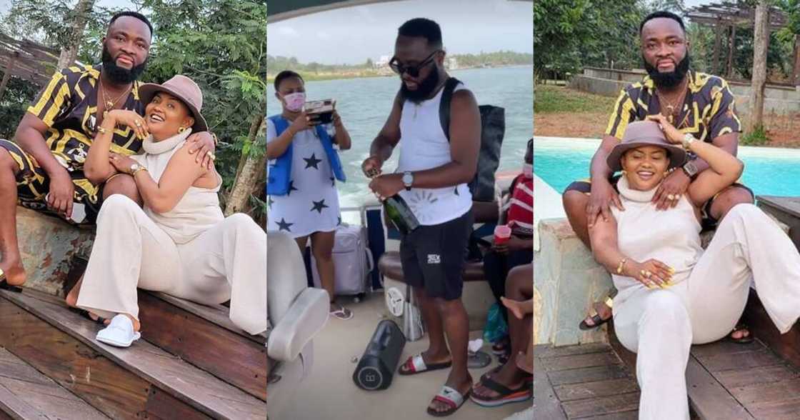 McBrown's Husband Maxwell Shares Video As They Go On A Boat Cruise On Easter Vacation