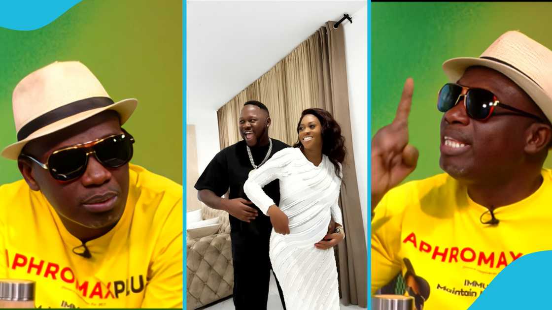 Counsellor Lutterodt, Medikal, Eazzy, doom prediction, Ghanaian rapper, relationship controversy, celebrity news, failed marriage, social media trends, childbirth announcement Counsellor Lutterodt, Medikal, Eazzy, doom prediction, Ghanaian rapper, relationship controversy, celebrity news, failed marriage, social media trends, childbirth announcement