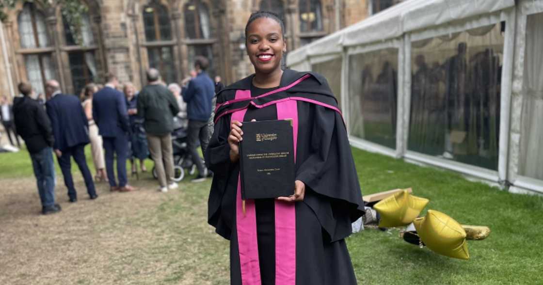 Kristyn Carter is the first Black person to earn a PhD in Immunology at University of Glasgow History Kristyn Carter is the first Black person to earn a PhD in Immunology at University of Glasgow History