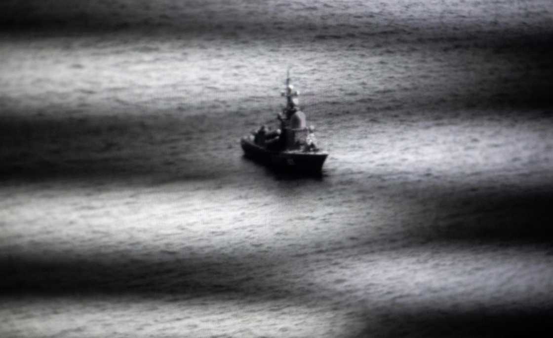 A Russian corvette identified by Atlantique 2 A Russian corvette identified by Atlantique 2