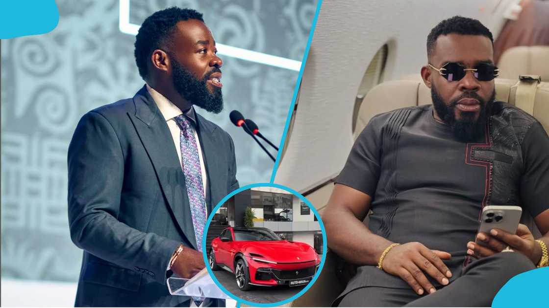 Business Icon, RNAQ, Richard Nii Armah Quaye, Free food, food for the poor, Ghana, Ferrari Purosangue, Celebrity cars Business Icon, RNAQ, Richard Nii Armah Quaye, Free food, food for the poor, Ghana, Ferrari Purosangue, Celebrity cars