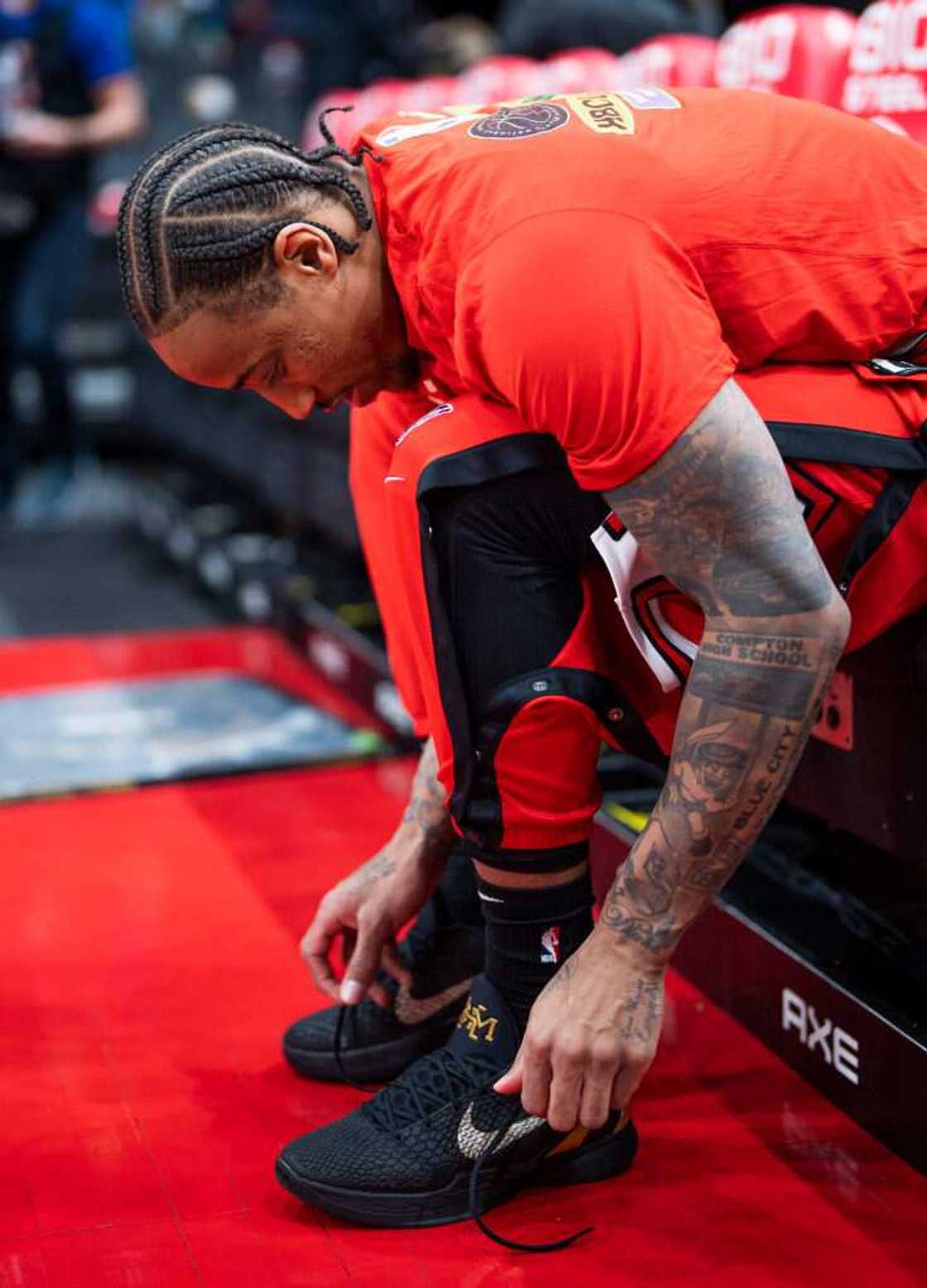 DeMar DeRozan's tattoos How many does he have, and what do they mean