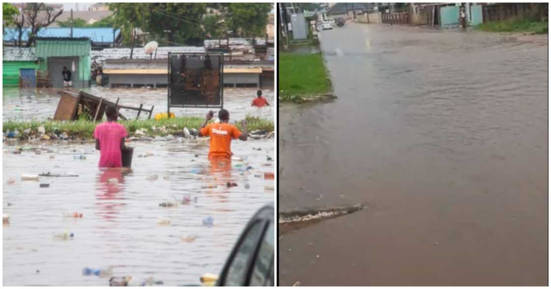 Accra Floods on Tuesday