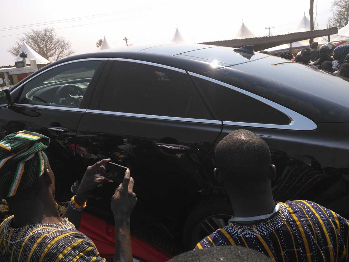 President Akufo-Addo gifts new Ya-Naa customized Jaguar