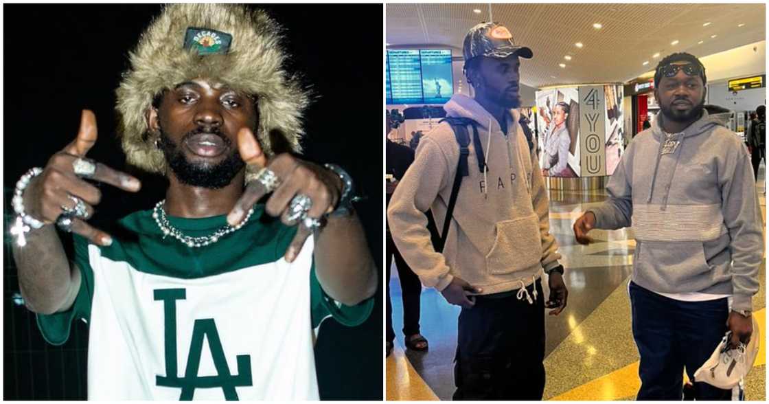 Black Sherif meets Jamaican Musician Kranium Black Sherif meets Jamaican Musician Kranium