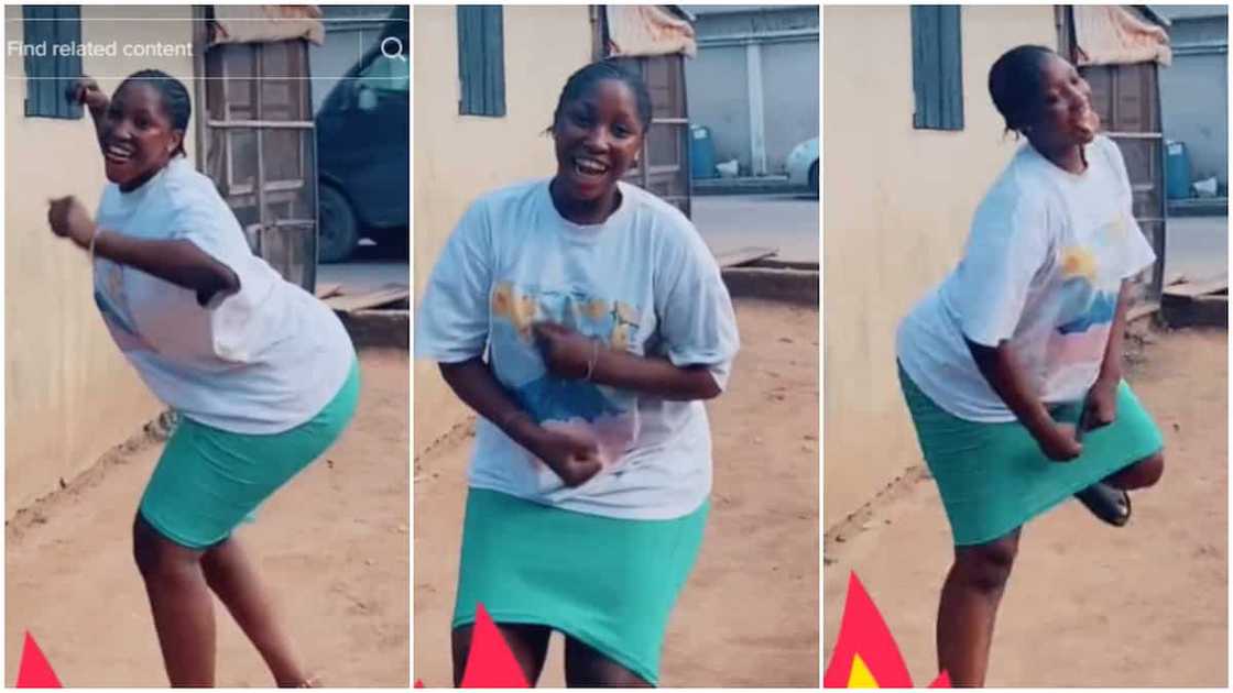 Lady with fire moves/Curvy lady vibed to song. Lady with fire moves/Curvy lady vibed to song.