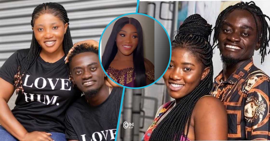 Lil Win and his beautiful wife, Maame Serwaa Lil Win and his beautiful wife, Maame Serwaa