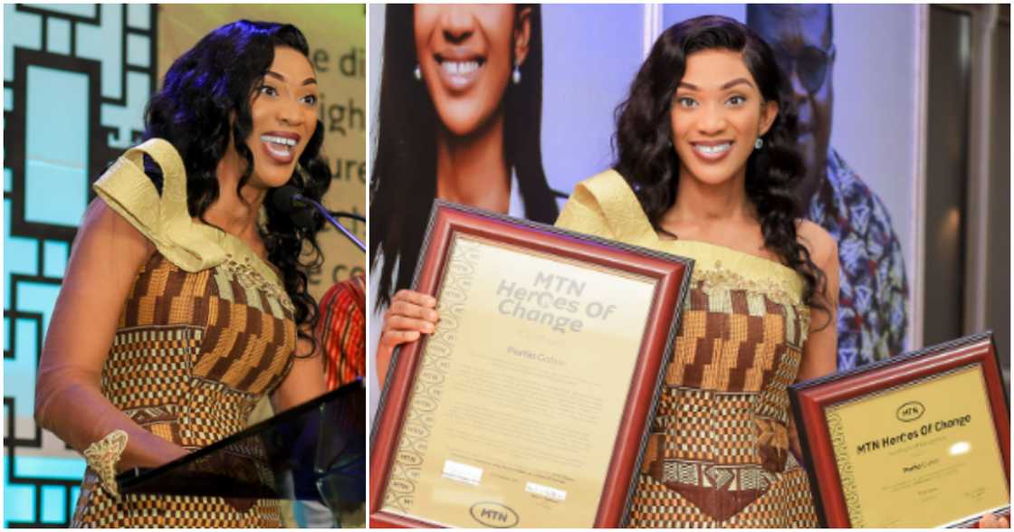 Portia Gabor named MTN heroine of change.