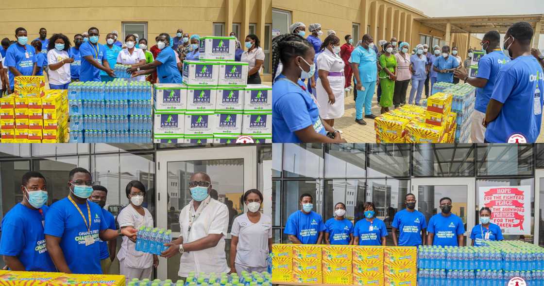 COVID-19: Kasepreko shows love to UGMC, Ga East Hospital doctors and nurses on Valentine's Day COVID-19: Kasepreko shows love to UGMC, Ga East Hospital doctors and nurses on Valentine's Day