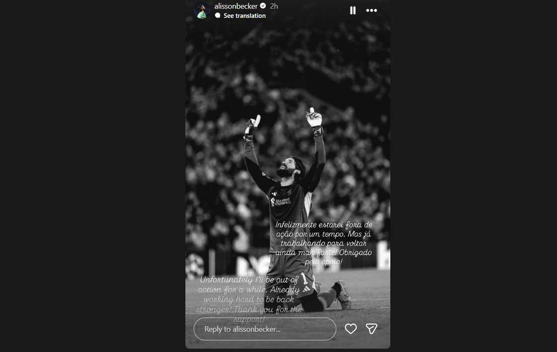 Liverpool injury news, Alisson Becker injury, Liverpool vs Brighton, Premier League 2026, Alisson out of action, Liverpool goalkeeper injury, Liverpool squad update, Brighton and Hove Albion match, Alisson Instagram update, Giorgi Mamardashvili Liverpool injury news, Alisson Becker injury, Liverpool vs Brighton, Premier League 2026, Alisson out of action, Liverpool goalkeeper injury, Liverpool squad update, Brighton and Hove Albion match, Alisson Instagram update, Giorgi Mamardashvili