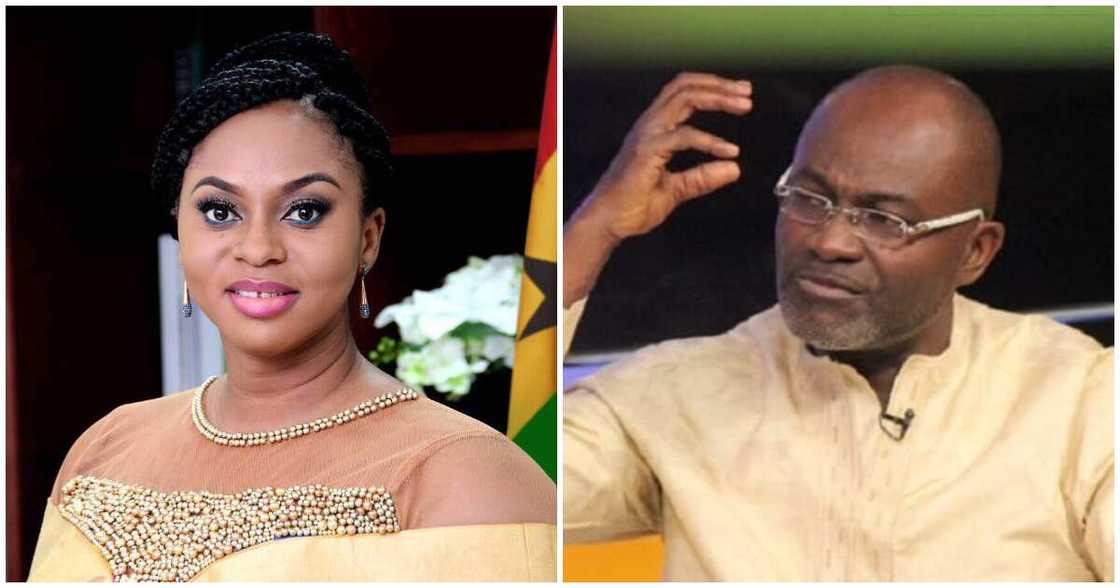 Kennedy Agyapong and Adwoa Safo