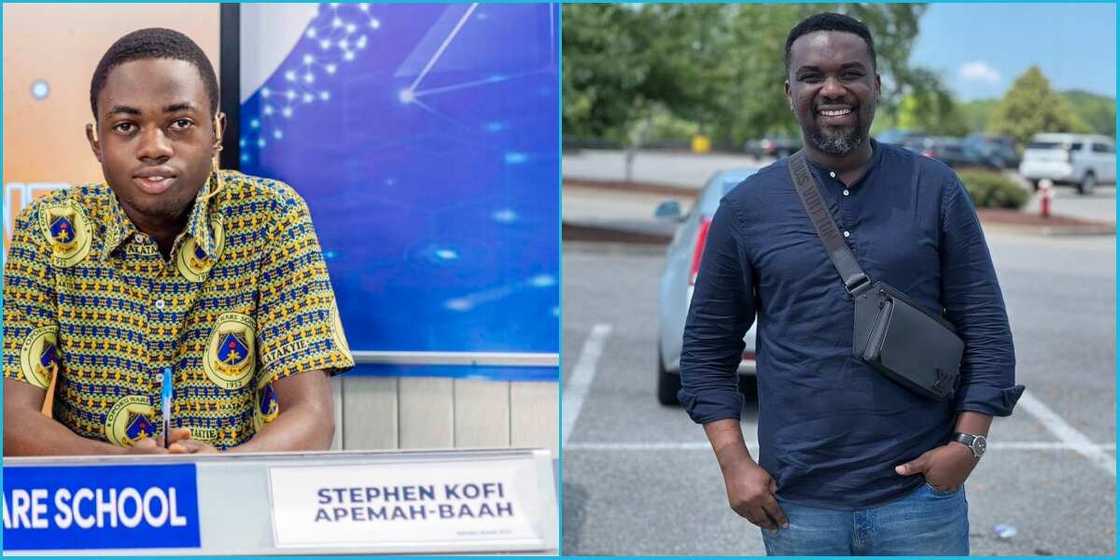Stephen Kofi Apemah-Baah: Opoku Ware NSMQ Star Reveals Joe Mettle As Favourite Musician Stephen Kofi Apemah-Baah: Opoku Ware NSMQ Star Reveals Joe Mettle As Favourite Musician