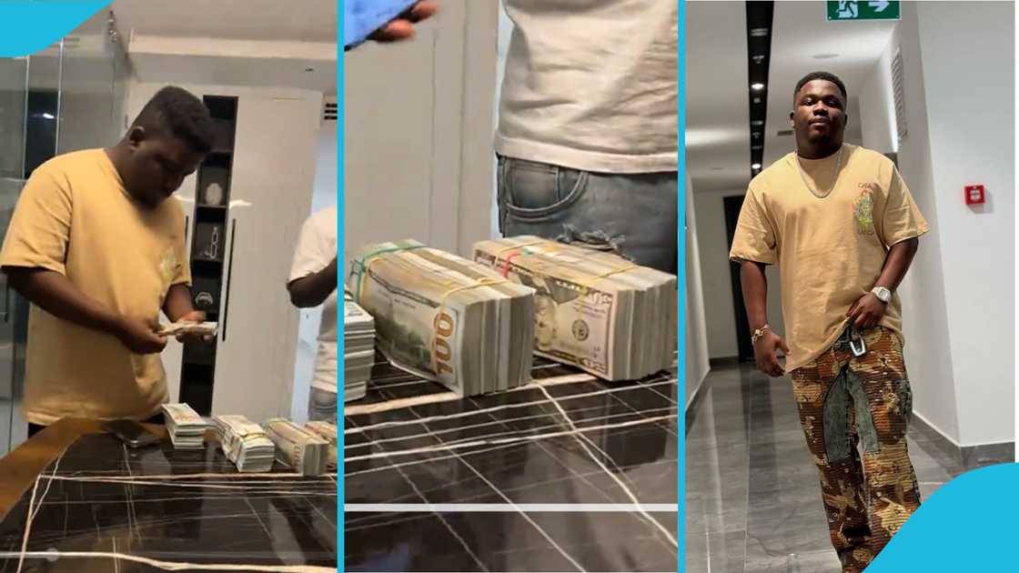 Swedru, Abu Trica, richest Ghanaians, social media, dollars, money, cedi notes, online Swedru, Abu Trica, richest Ghanaians, social media, dollars, money, cedi notes, online