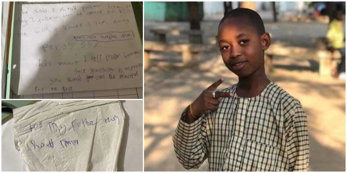 Don't send me back to school: 11-year-old JSS 1 student appeals to parents in viral letter, says they'd kill him Don't send me back to school: 11-year-old JSS 1 student appeals to parents in viral letter, says they'd kill him
