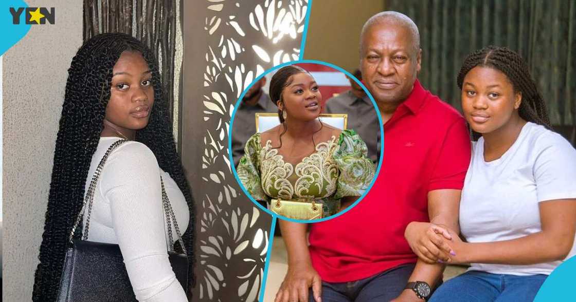 Ex-president John Mahama and Farida Mahama Ex-president John Mahama and Farida Mahama