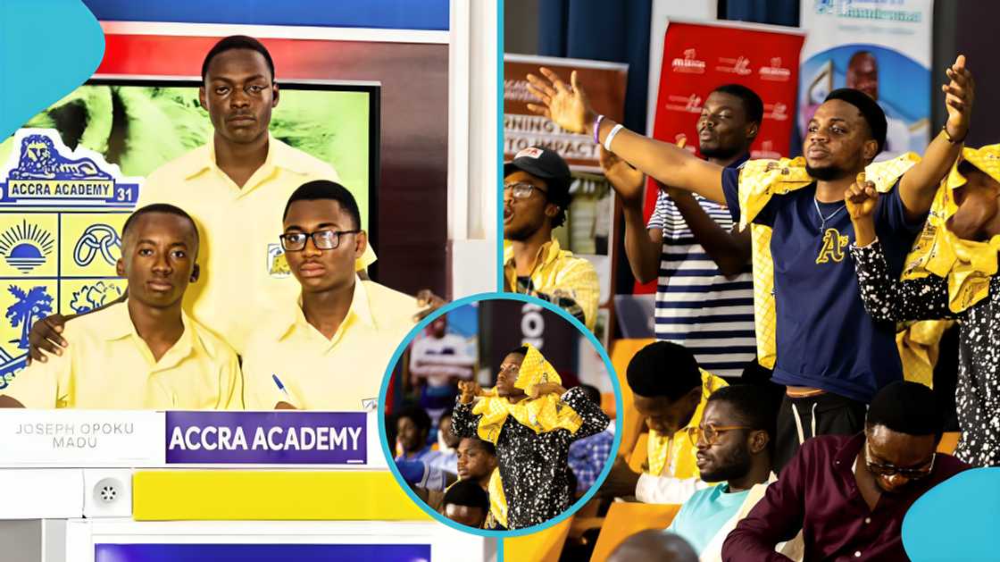 Accra Academy, NSMQ 2026, Bright SHS, semi-final, Achimota School, NSMQ grand finale, Accra Academy victory, jama session, celebrations, 2026 National Science and Maths Quiz, PRESEC Legon, St. Augustine's College, Accra Academy history Accra Academy, NSMQ 2026, Bright SHS, semi-final, Achimota School, NSMQ grand finale, Accra Academy victory, jama session, celebrations, 2026 National Science and Maths Quiz, PRESEC Legon, St. Augustine's College, Accra Academy history