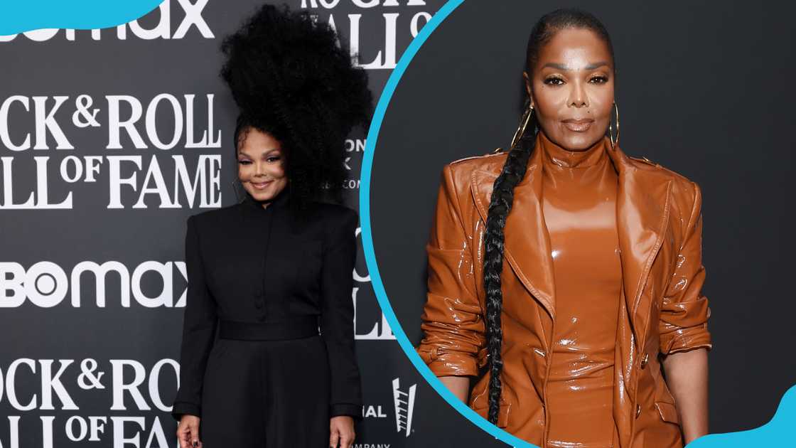 Janet Jackson at the Rock & Roll Hall of Fame Induction Ceremony and Christian Siriano Spring 2024 Fashion Show.