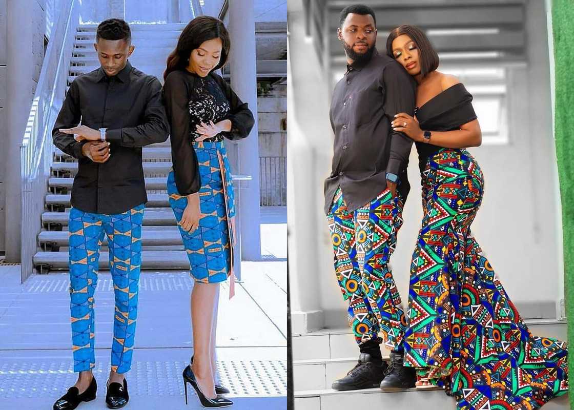 Ankara couple styles Ankara couple styles