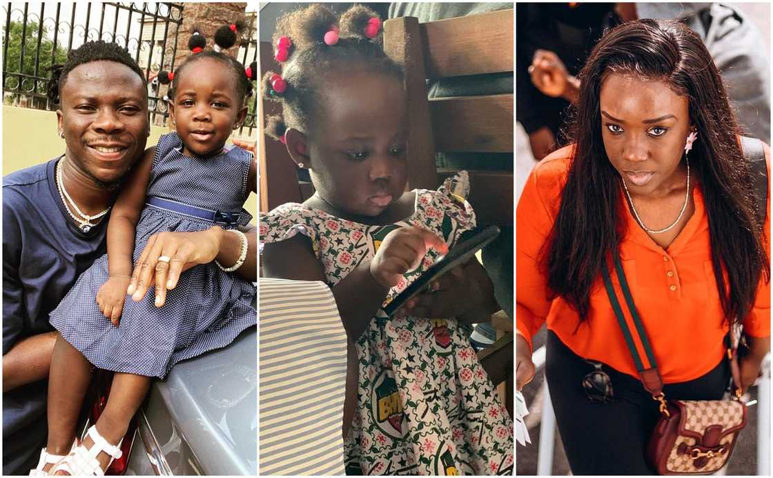 Jidula: Video of Stonebwoy’s Daughter Wishing the Mother with Accent like American-Raised Kid Stuns fans