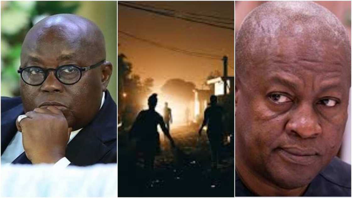 Minority blame Akufo-Addo for 'dumsor'; say he is destroying Mahama’s legacy Minority blame Akufo-Addo for 'dumsor'; say he is destroying Mahama’s legacy
