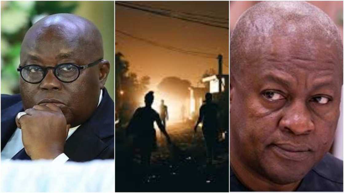 Minority blame Akufo-Addo for 'dumsor'; say he is destroying Mahama’s legacy