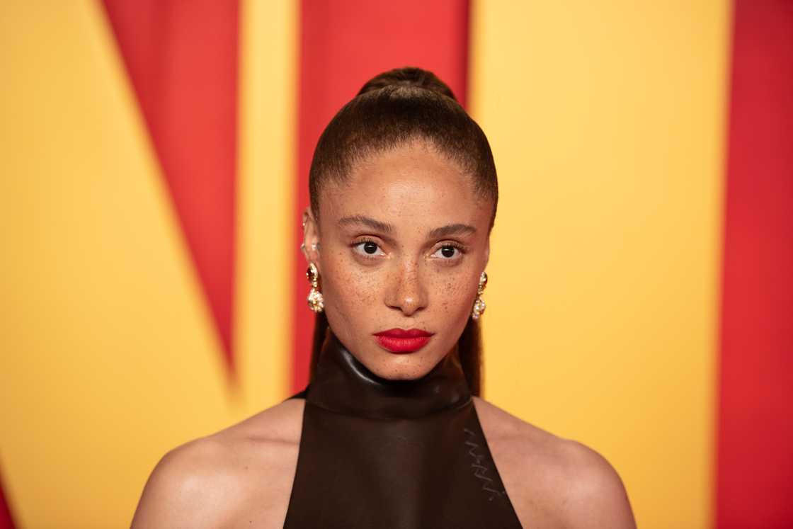 Adwoa Aboah poses for a photo in Beverly Hills, California Adwoa Aboah poses for a photo in Beverly Hills, California