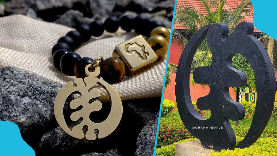 “Gye Nyame” holds spiritual value in Ghanaian folklore. “Gye Nyame” holds spiritual value in Ghanaian folklore.