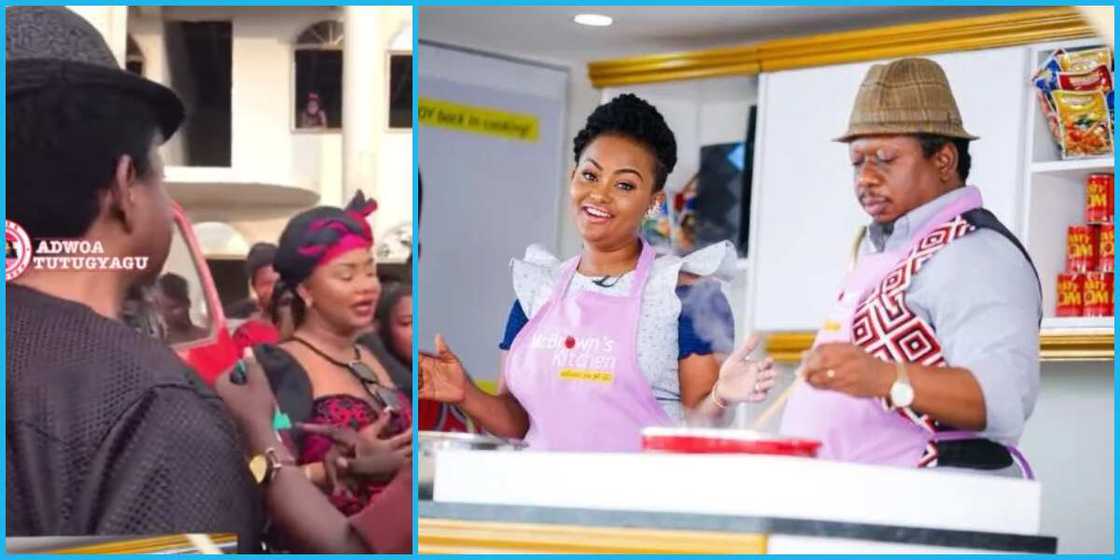 Kwaku Twumasi and Nana Ama McBrown Kwaku Twumasi and Nana Ama McBrown